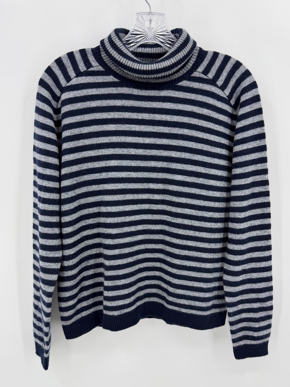 Jumper 1234 Striped Turtleneck Sweater Cashmere Size 2, US S/M